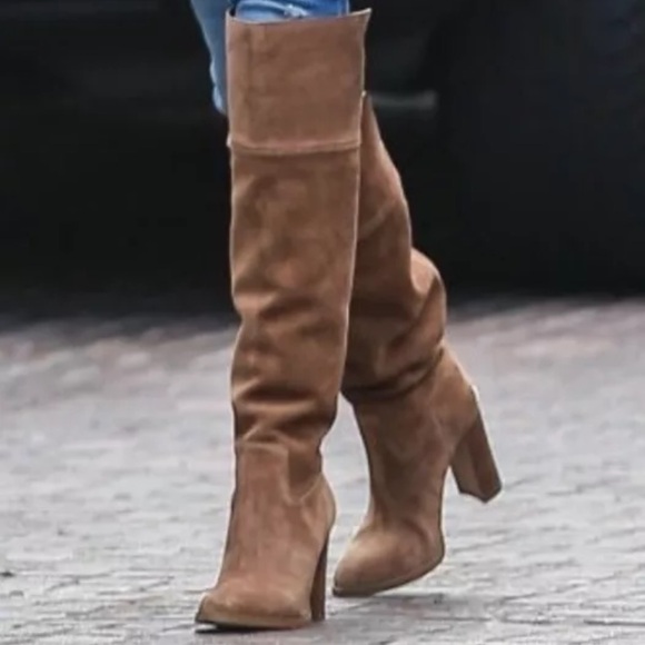 MICHAEL Michael Kors Regina Suede Boot size 10 - Picture 2 of 4